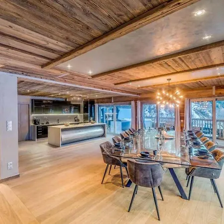 5br Stunning Chalet In Pool&sauna Villa Tignes